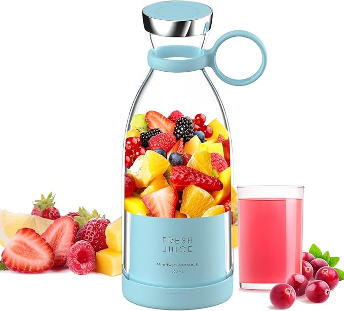 Portable Personal Blenders Fruits Mixer Rechargeable Mini USB Juicer and Grinder Electric Bottle Juicer (SZ-254)