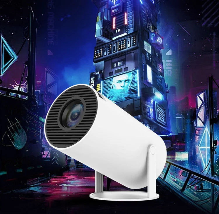 Poratable Mini projector 180 degrees JVCOM