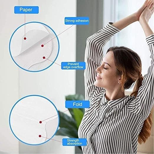 Sweat pad,Anti-Allergic, Anti-Bacterial, and Odor-Control Underarm Sweat Pads, Peel-off (SZ-829)