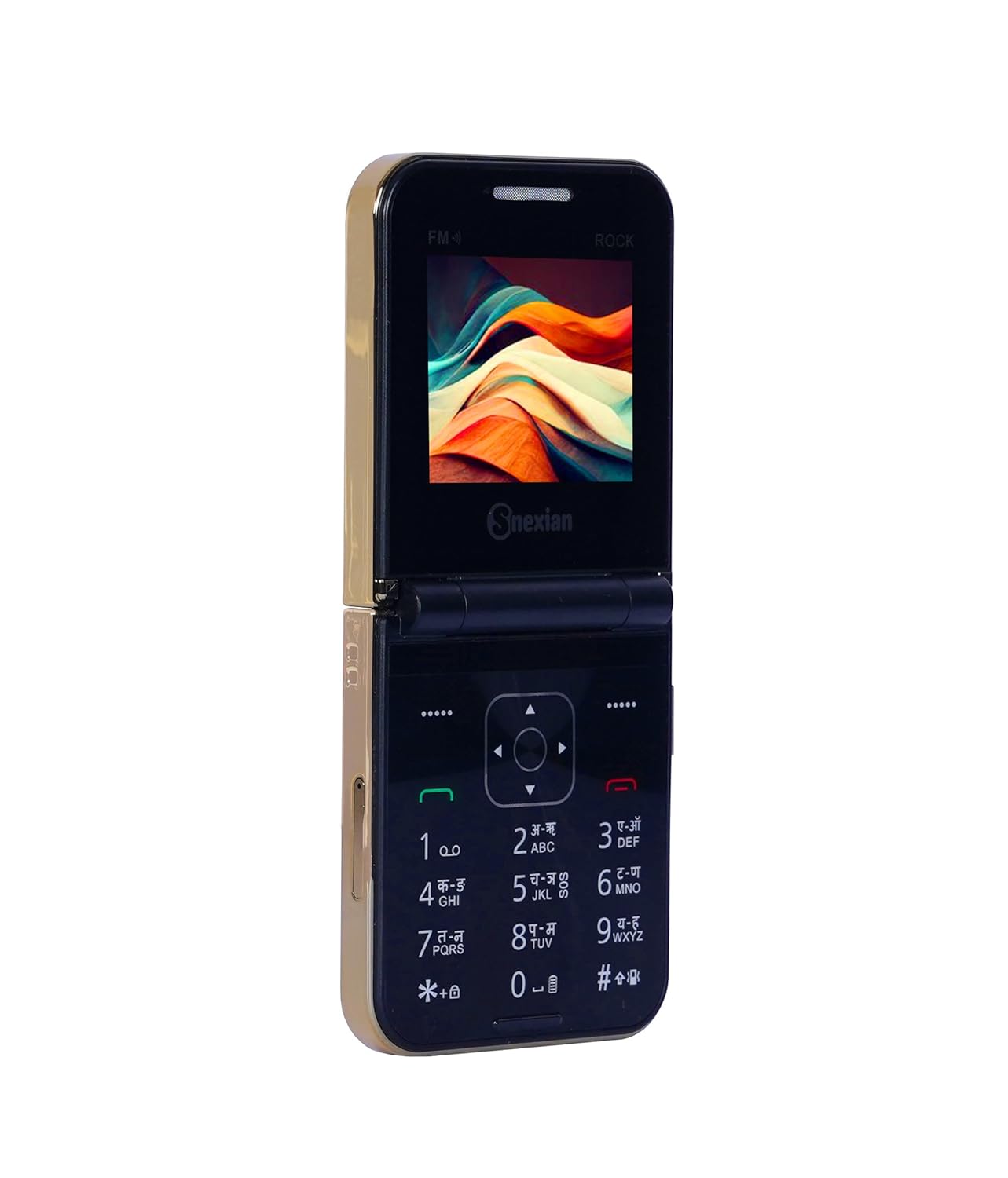 Snexian All-New Rock Z Flip Dual Sim |Keypad Mobile| with 2.4" Display