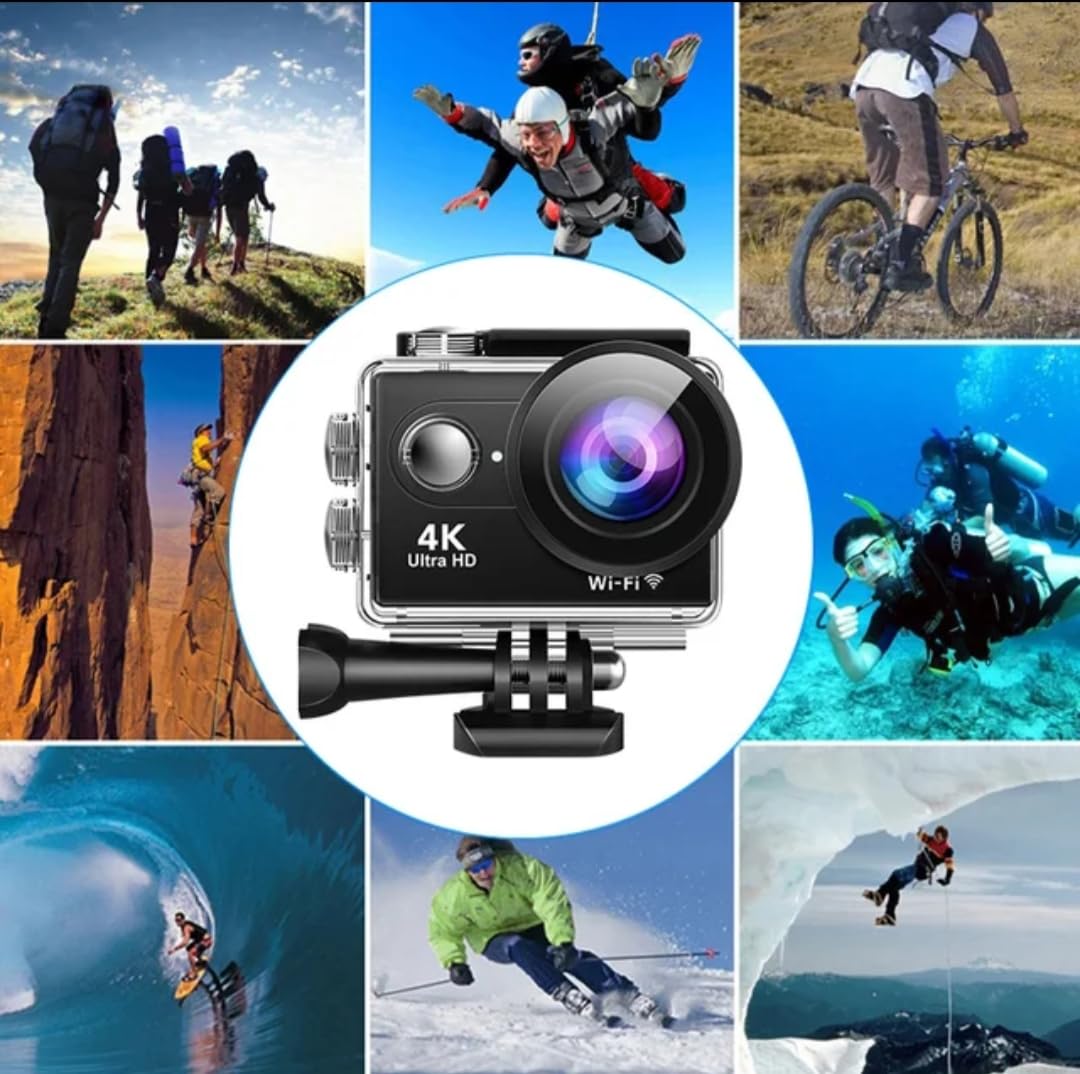 TGO PRO 4K WiFi Action and Sports Waterproof Camera