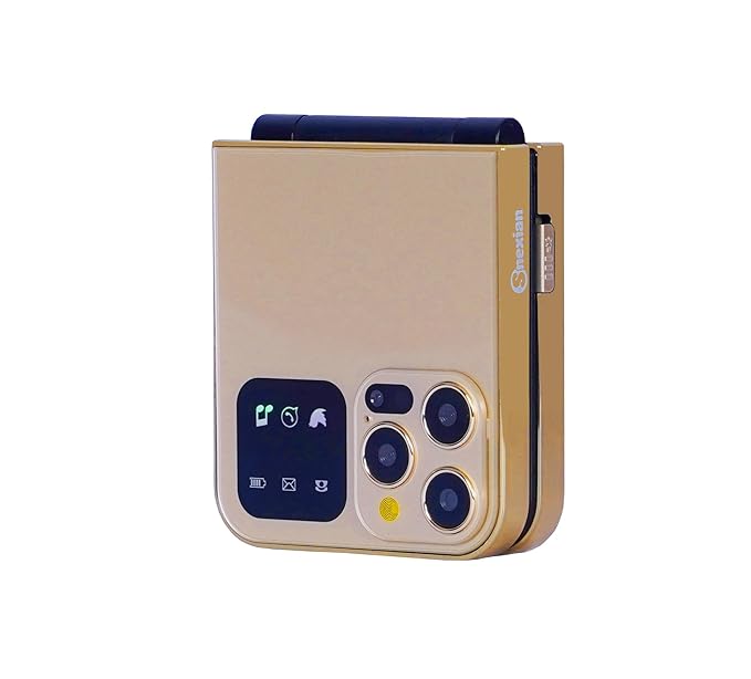 Snexian All-New Rock Z Flip Dual Sim |Keypad Mobile| with 2.4" Display