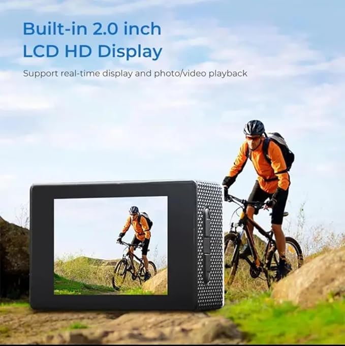 TGO PRO 4K WiFi Action and Sports Waterproof Camera