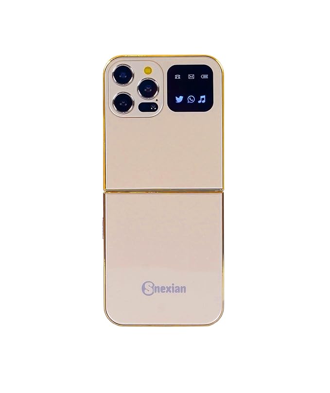 Snexian All-New Rock Z Flip Dual Sim |Keypad Mobile| with 2.4" Display