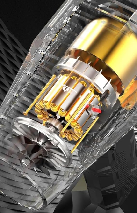 Turboglass Cordless Car Dryer | Handheld Electric Portable Blower for Car, Home & Garden