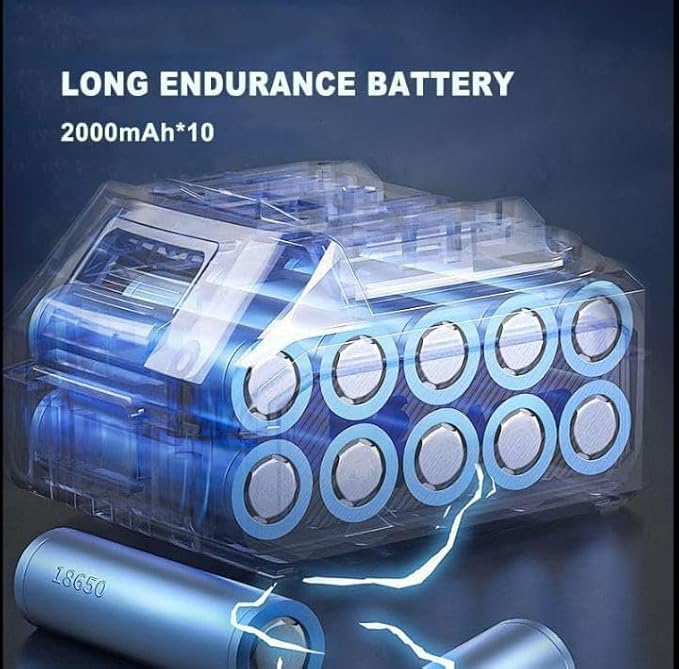 Turboglass Cordless Car Dryer | Handheld Electric Portable Blower for Car, Home & Garden