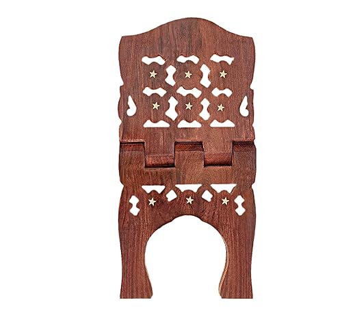 Quran Wooden Stand| reading Stand For All religiuos Holy books