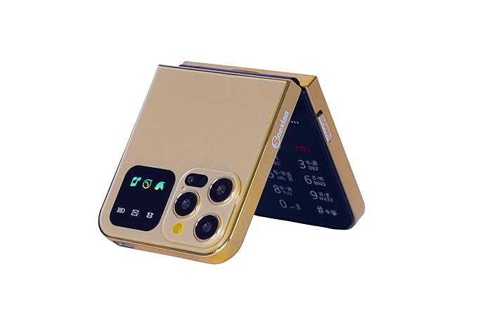 Snexian All-New Rock Z Flip Dual Sim |Keypad Mobile| with 2.4" Display