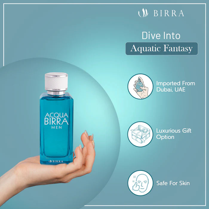 BIRRA ACQUA MEN EAU DE PARFUM FOR MEN 100ML