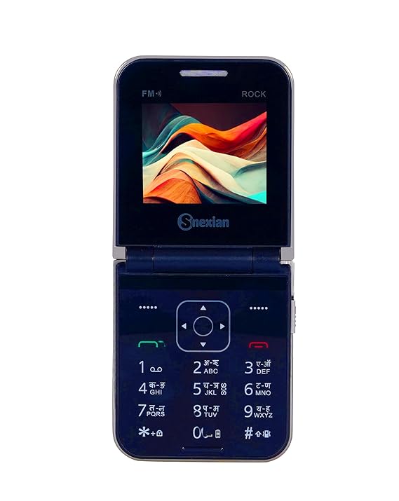 Snexian All-New Rock Z Flip Dual Sim |Keypad Mobile| with 2.4" Display