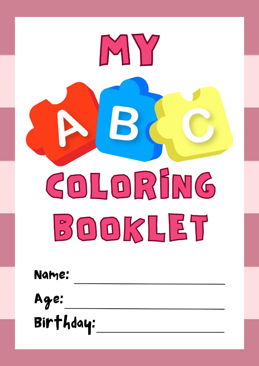 ABC Coloring Book for Kids – Fun & Educational Digital Download