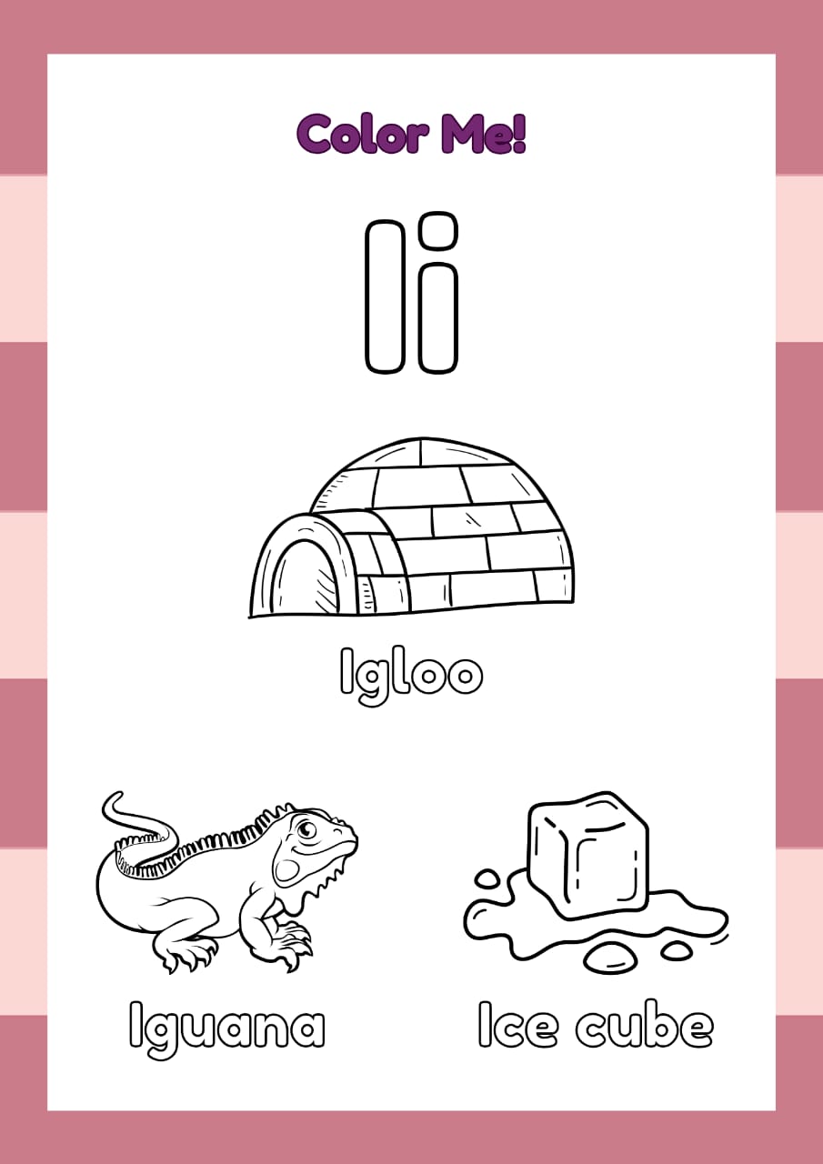 ABC Coloring Book for Kids – Fun & Educational Digital Download