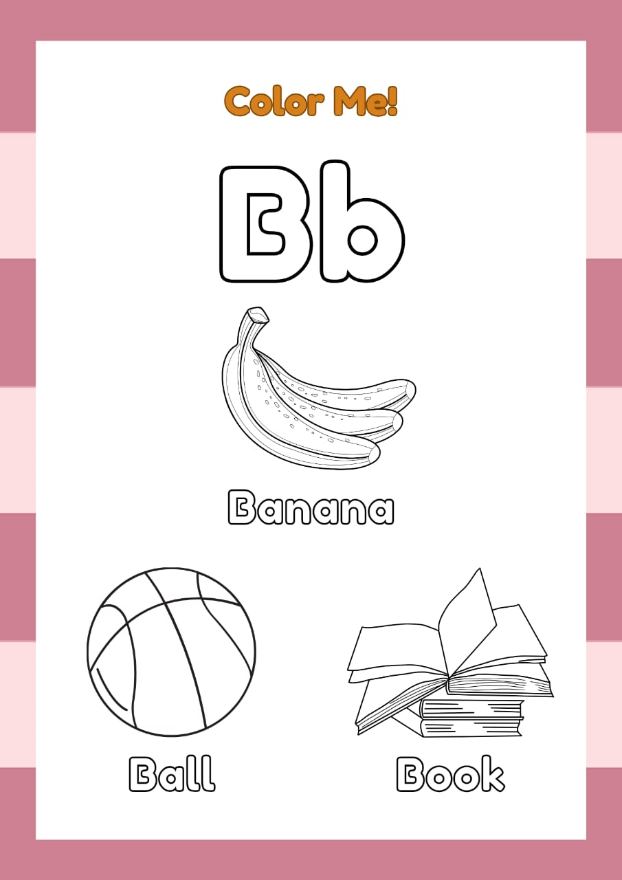 ABC Coloring Book for Kids – Fun & Educational Digital Download