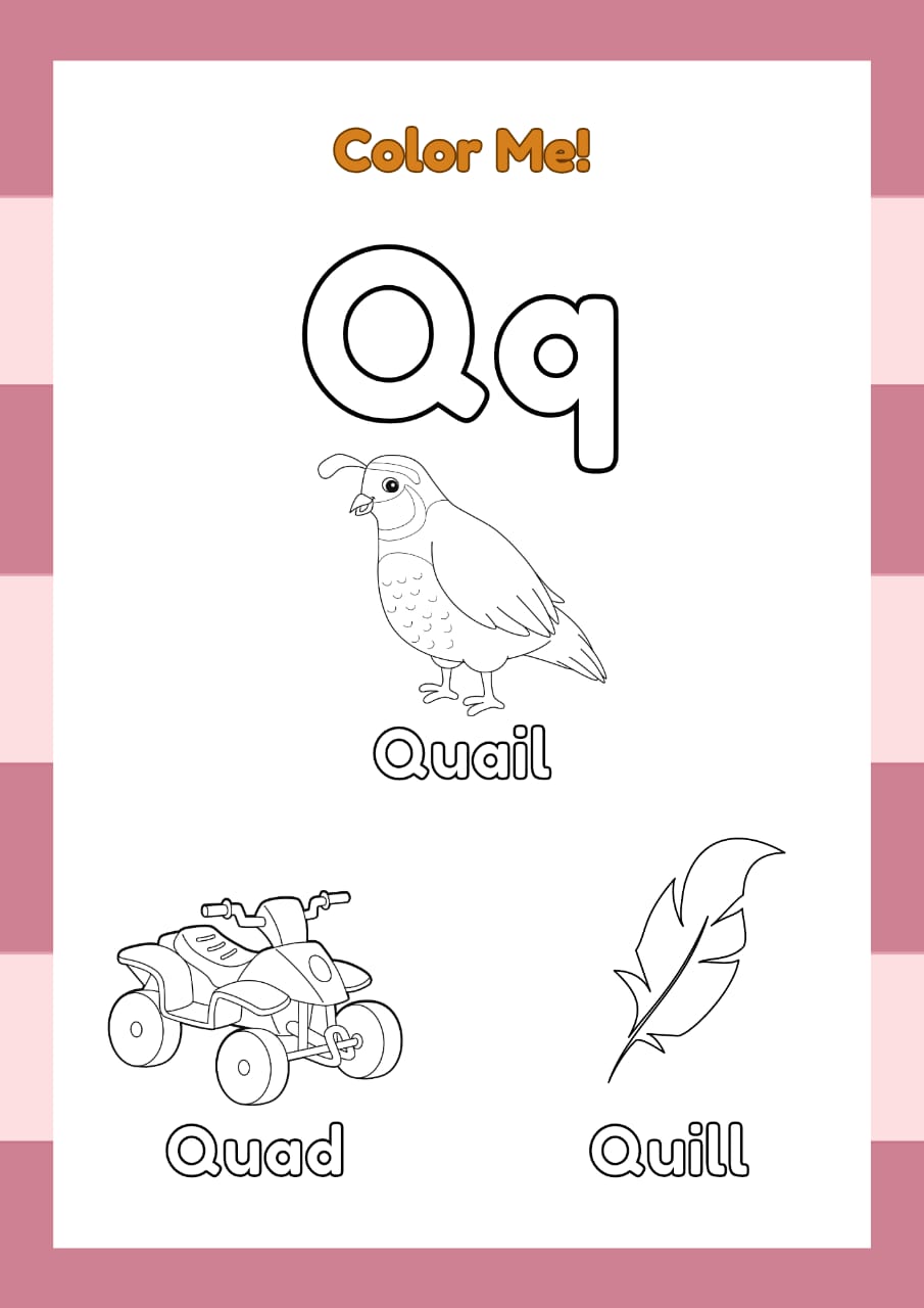 ABC Coloring Book for Kids – Fun & Educational Digital Download