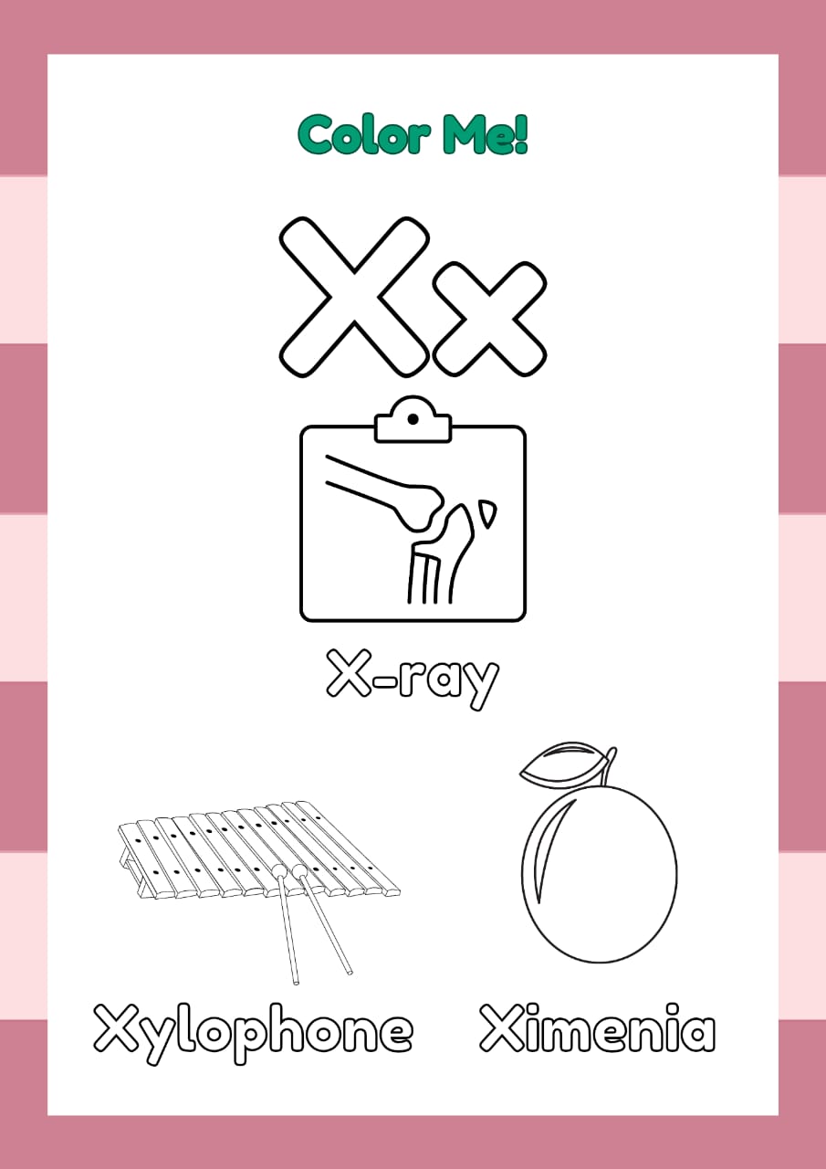 ABC Coloring Book for Kids – Fun & Educational Digital Download