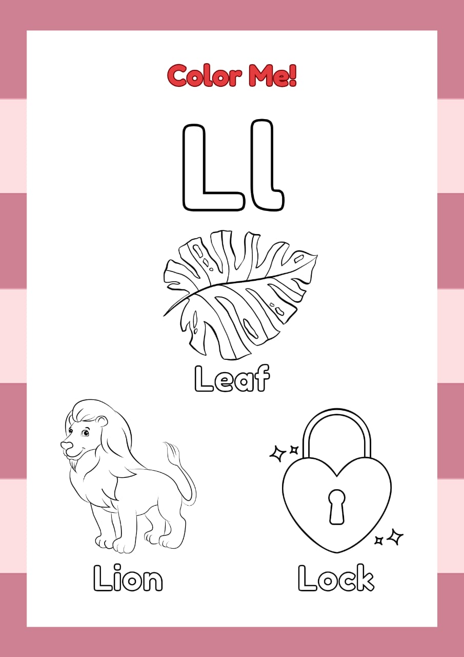 ABC Coloring Book for Kids – Fun & Educational Digital Download