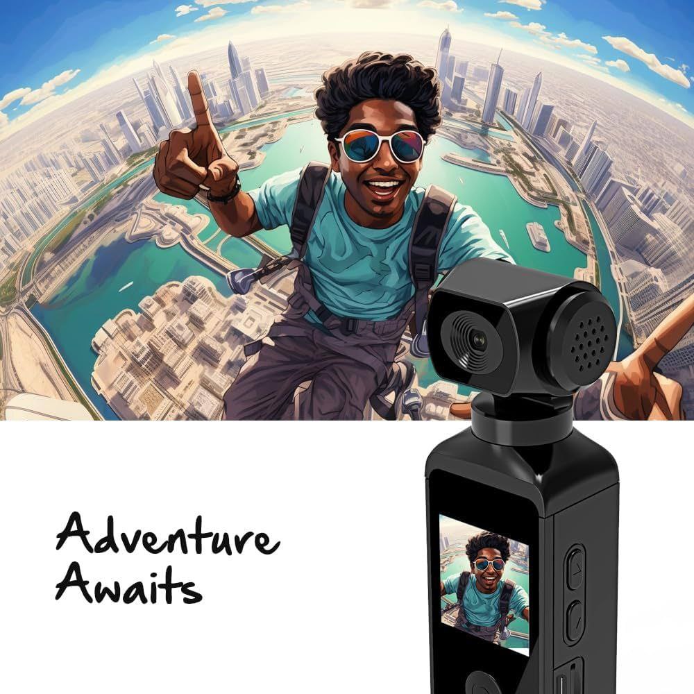 Ultra HD Action Camera 270° JVCOM,