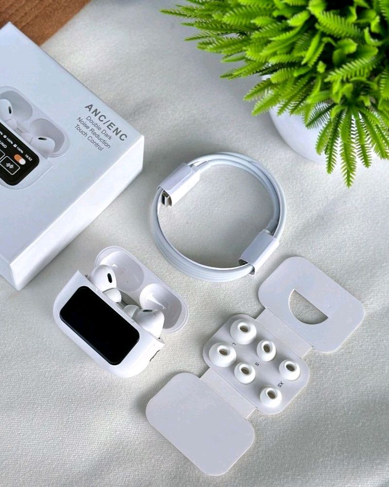 White Airpod pro 2nd Genaration JVCOM