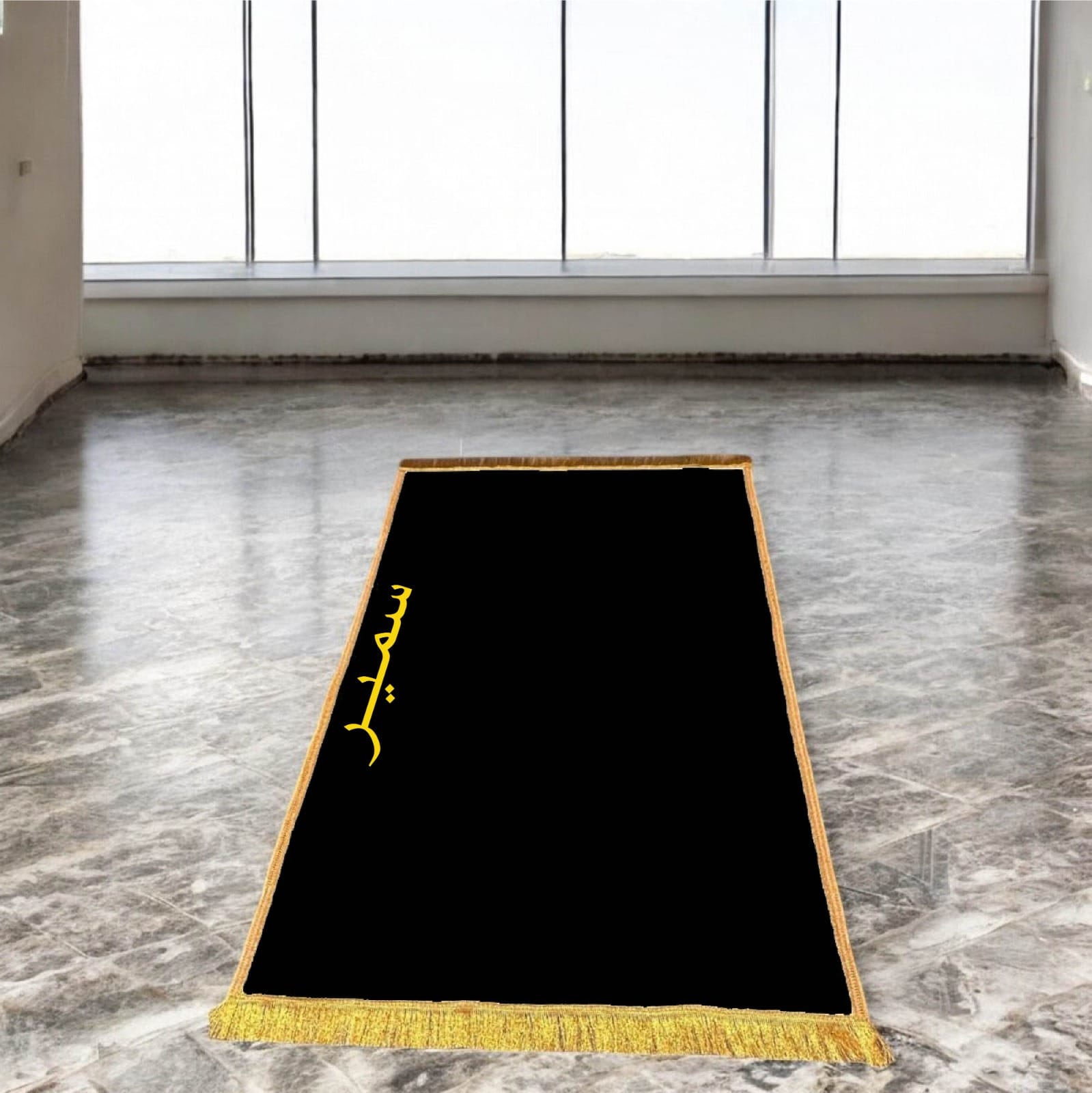 Personalized Name Prayer Mat – Custom Islamic Janamaz for Kids & Adults, Unique Gift for Ramadan, Eid, Hajj, Umrah (ADD YOUR NAME IN THE BOX GIVEN BELOW)