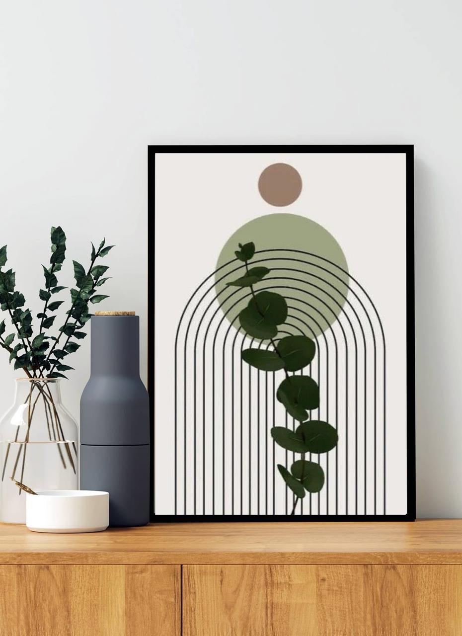 Boho Wall Decor Frame A4 Size