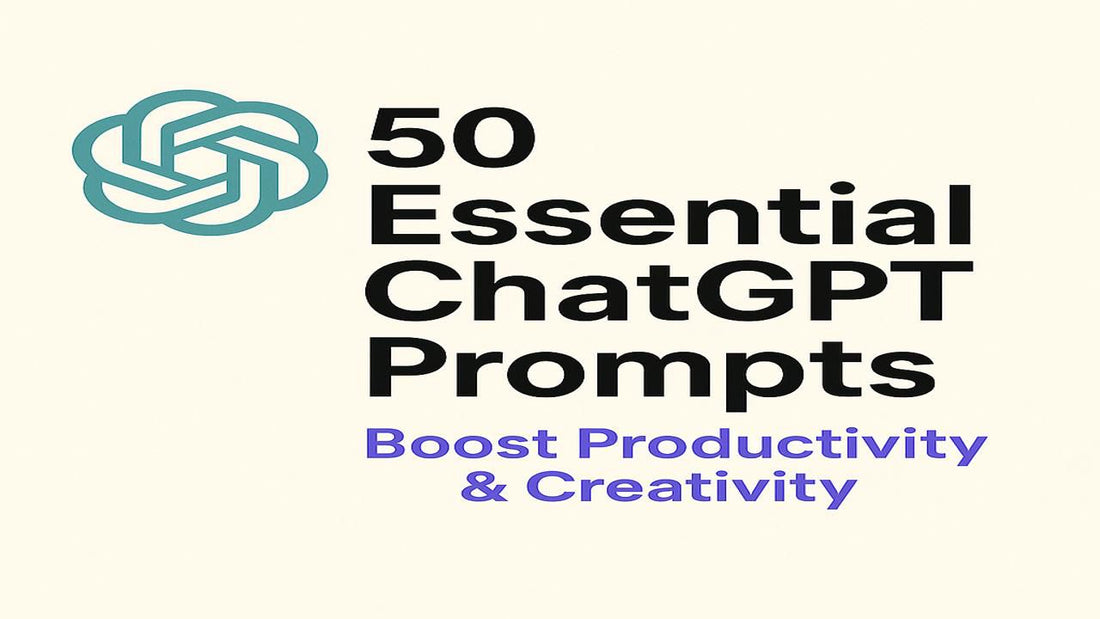 50 essential chatgpt prompts