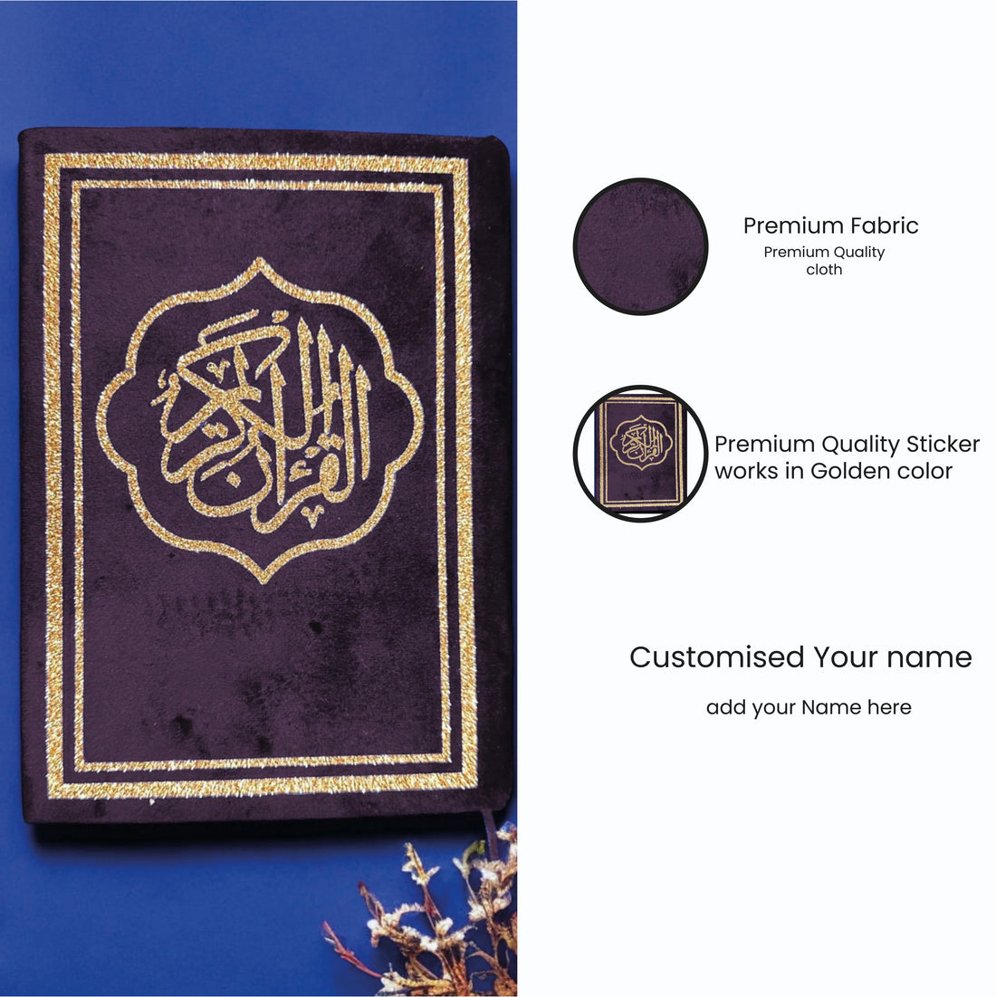 Velvet Coverd Quran