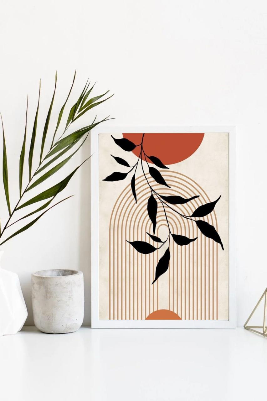 Boho Wall Decor Frame A4 Size