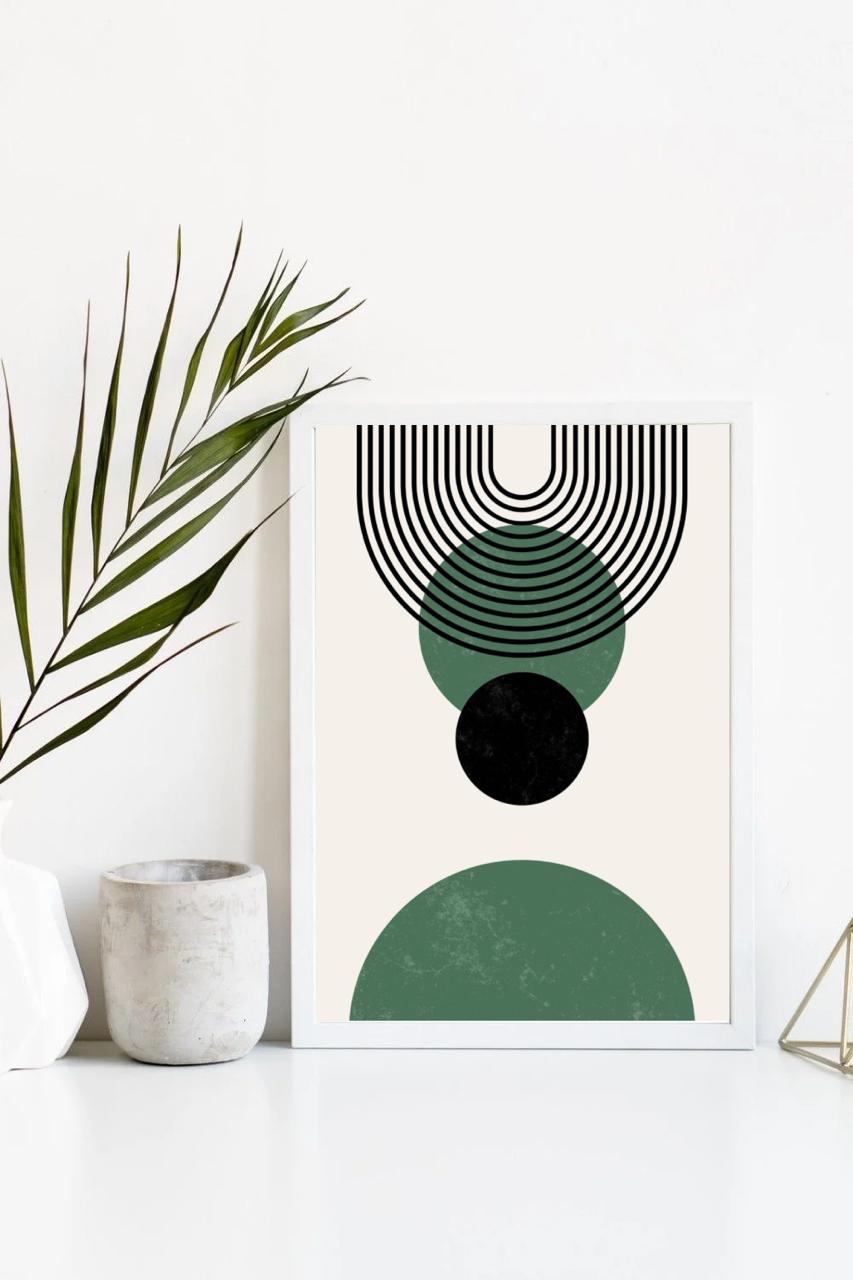 Boho Wall Decor Frame A4 Size