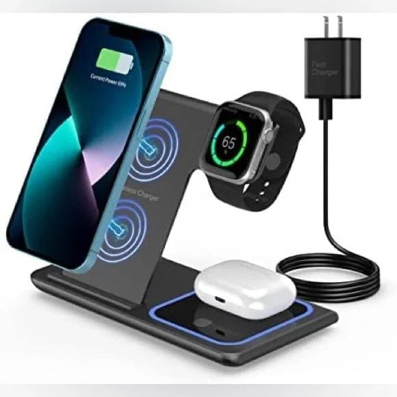 3 in 1 Wireless Charging Compatible with iPhone JVCOM