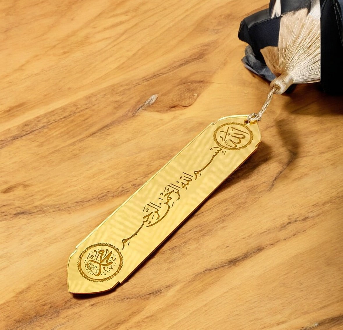 Quran Acrylic BookMark Golden