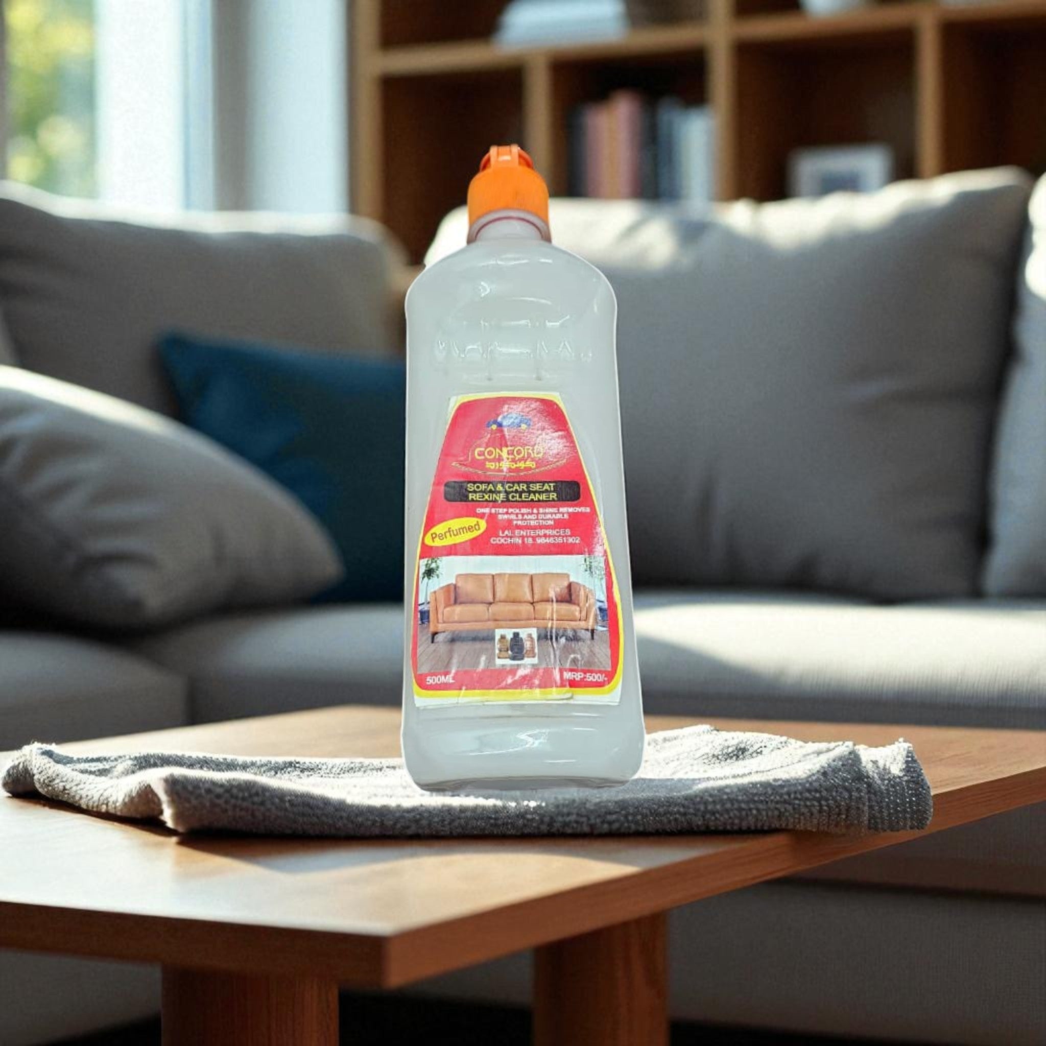Sofa & Car Seat Rexine Cleaner | Multi-Surface Upholstery & Leatherette Spray | Deep Cleaning Solution