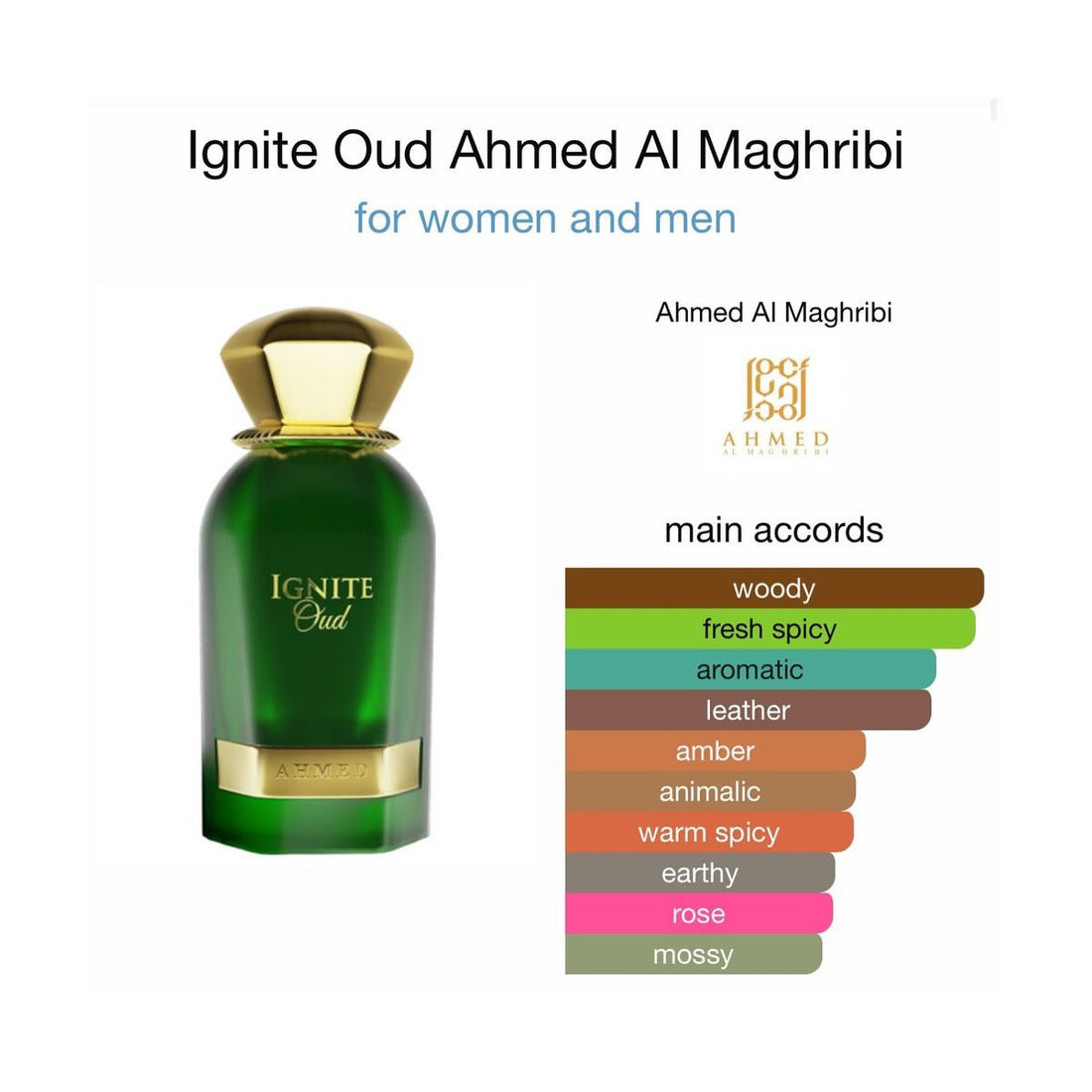Ignite Oud Ahmed Al Maghribi 60 ML