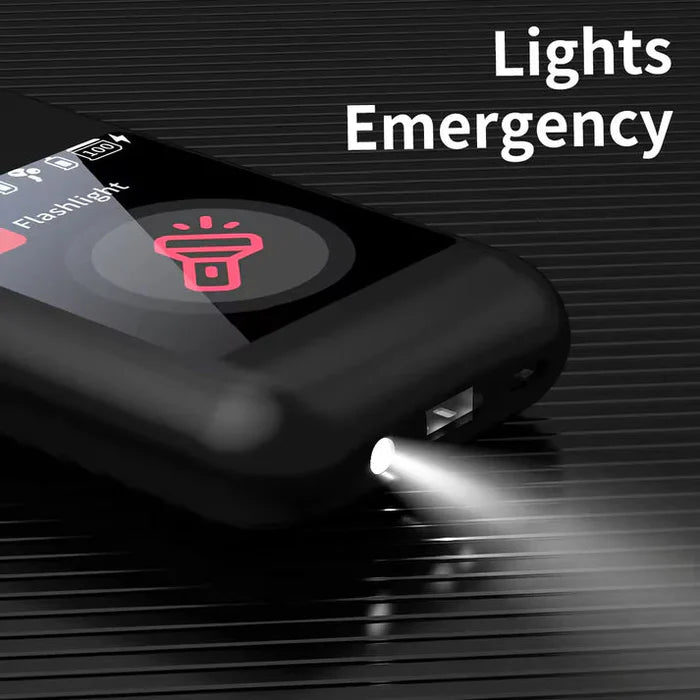 Earbuds With Powerbank and Display JV